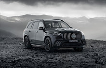 Lade das Bild in den Galerie-Viewer, ROLFHARTGE Set Carbon Shark Gills mit RHR-Feinmetall Emblem für GLS63 AMG (X167)